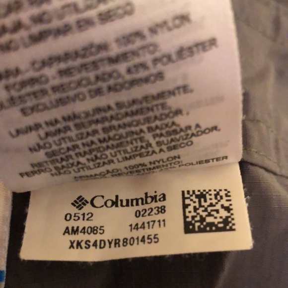 Mens Columbia Omni-Shade sun protection grey shorts size 44W - Picture 13 of 13